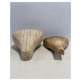 Vtg Troxel bicyle seat & Messenger or ....