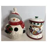 Ceramic Christmas Cookie Jars