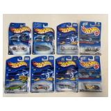 Hot Wheels vehicles (8) total