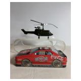 Coca Cola Tin car & Aerospatiale A5 332 Super...