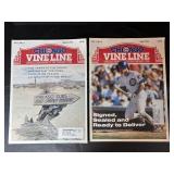 Vtg Chicago Cubs Vineline Magazine