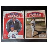 Vtg Chicago Cubs Vineline Magazine