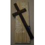 Wood Plank Cross Wall Hanging