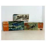 Vintage Frog, Academy & Air FX2 Airplane Parts