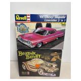 Sealed Beatnik Bandit & 64 Chevy Model Kits