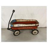 Radio Chief Red Wagon with Extensions 17'x42'x1'H