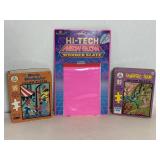 Vintage Jig Saw Puzzles & Hi Tech Wonder Slate