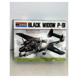 Monogram Black Widow P61 7546 1:48 damaged box