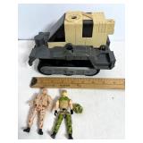 GI Joe Thunder Clap Vehicle & Small Action Figures