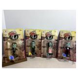 Munsters Little Big Heads Set of 4 Untested