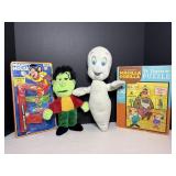 Casper Doll, Magilla Gorilla Jr Puzzle & Mighty
