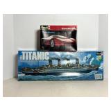 Revell RMS Titanic 1:570 Sealed & Corvette Indy