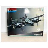 Monogram Black Widow P61 7546 1:48 damaged box