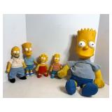 Vintage Simpsons Plush Figures