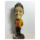 Vintage Stan Laurel Esco Chalkware Statue 17'H