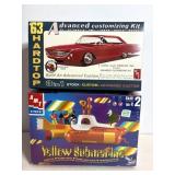 AMT 63 Hardtop & Yellow Submarine Kits