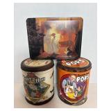 Vintage Tootsie Roll & Norman Rockwell Tins