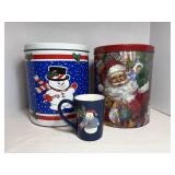 Vintage Popcorn Tins & Mug