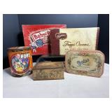 Vtg Collectable tins - candy