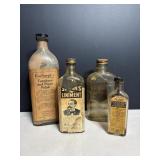 Vtg Misc bottles 5.5"H & 9.5"H