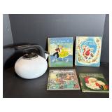 Kitchen Aid 2 Qt Whistling Kettle & Vtg...