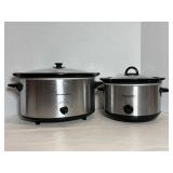Slow Cookers - Hamilton Beach (7Qt) & Crock...