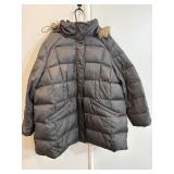 London Fog 3XL Ladies Parka Dark grey