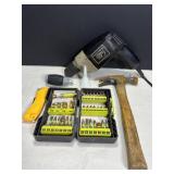 Black & decker "75 years" drill & misc