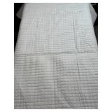 Belle Epoque Quilted coverlet 84" x 93" ...