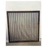 35" x 35" floor grate - metal