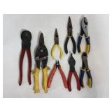 Variety of pliers, cutter & snips