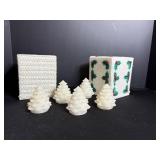 Miniature light up trees - battery operated...