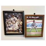 Framed picture Moises Alou 9.5"W x 11.5"H &...