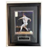 Framed picture Greg Maddax 14"W x 18"H