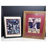 Framed picture David Ortiz 11"W x 14"H &...