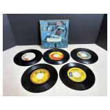 Vtg Misc "45" records