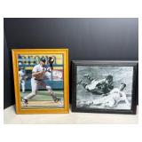 Framed picture Ted Wiliams 11.5"W x 9.5"H &...