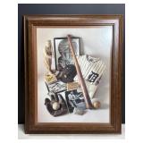 "The Georgia Peach - Ty Cobb" memorabilia ....