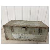 Vtg Wooden Box - Needs Work 32"W x 16"D x ...