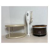 Rival Crock-ette, immerson blender & lazy susan