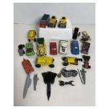 Vtg toys; cars, trucks & other misc