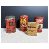 Vtg Collectable tins - baking powder