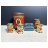 Vtg Collectable tins - tobacco