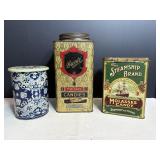 Vtg Collectable tins - candy