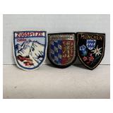 Vtg German Souvenir patches