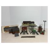 Vtg Toy Train accessories