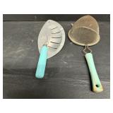 Vintage Foley Turquoise Handled Utensils