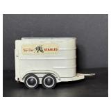 Vintage Tonka Stables Pressed Steel Horse Trailer