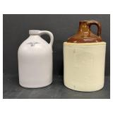 Vintage Crock & Salt Glazed Stoneware Jugs