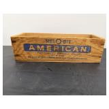 Vintage Mel-o-Bit American Cheese Box 9'x3'x2.75'H